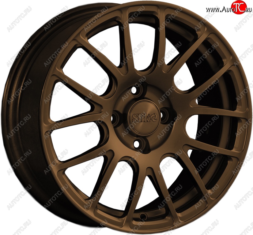 15 249 р. Кованый диск Slik Classik 6.5x15 (Металлик коньячная бронза. Матовый)   (Цвет: Металлик коньячная бронза. Матовый)  с доставкой в г. Керчь