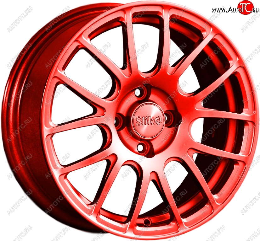 15 249 р. Кованый диск Slik Classik 6.5x15 (Candy алый)   (Цвет: Candy алый)  с доставкой в г. Керчь
