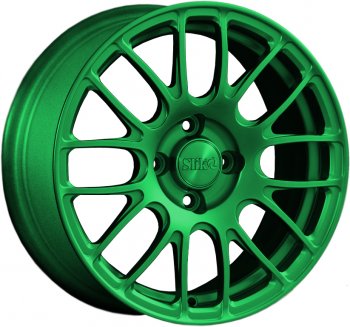 Кованый диск Slik Classik 6.5x15 (Зеленый) Audi A6 C6 дорестайлинг, универсал (2004-2008) 5x112.0xDIA57.1xET45.0