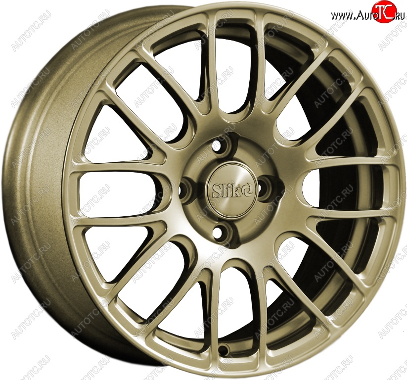 11 899 р. Кованый диск Slik Classik 6.5x15 (Металлик золотой)   (Цвет: Металлик золотой)  с доставкой в г. Керчь
