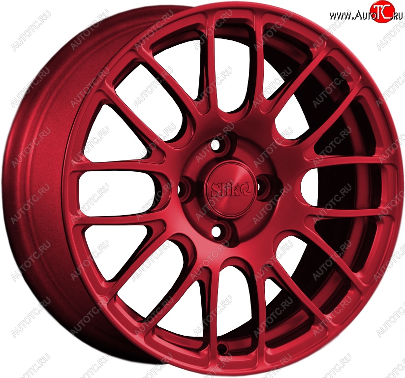 11 899 р. Кованый диск Slik Classik 6.5x15 (Красный)   (Цвет: Красный)  с доставкой в г. Керчь
