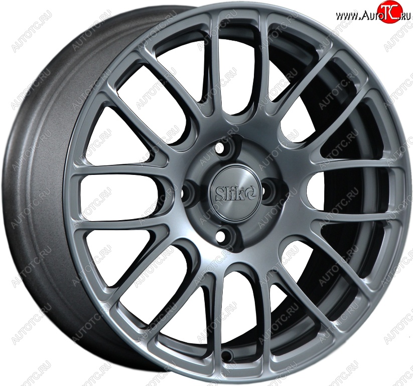11 899 р. Кованый диск Slik Classik 6.5x15 (Серебристый тёмный)   (Цвет: Серебристый тёмный)  с доставкой в г. Керчь