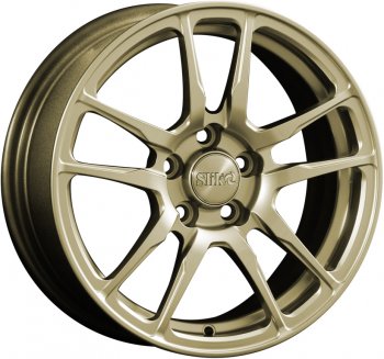 Кованый диск Slik Classik 6.5x15 (Металлик золотой) Audi A4 B6 универсал (2000-2006) 5x112.0xDIA57.1xET33.0