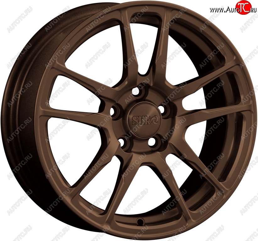 15 249 р. Кованый диск Slik Classik 6.5x15 (Металлик бронза)   (Цвет: Металлик бронза)  с доставкой в г. Керчь