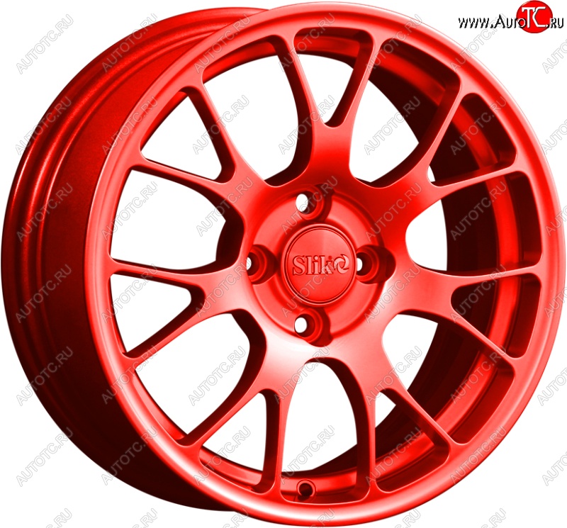 15 249 р. Кованый диск Slik Classik 6.5x15 (Candy алый)   (Цвет: Candy алый)  с доставкой в г. Керчь
