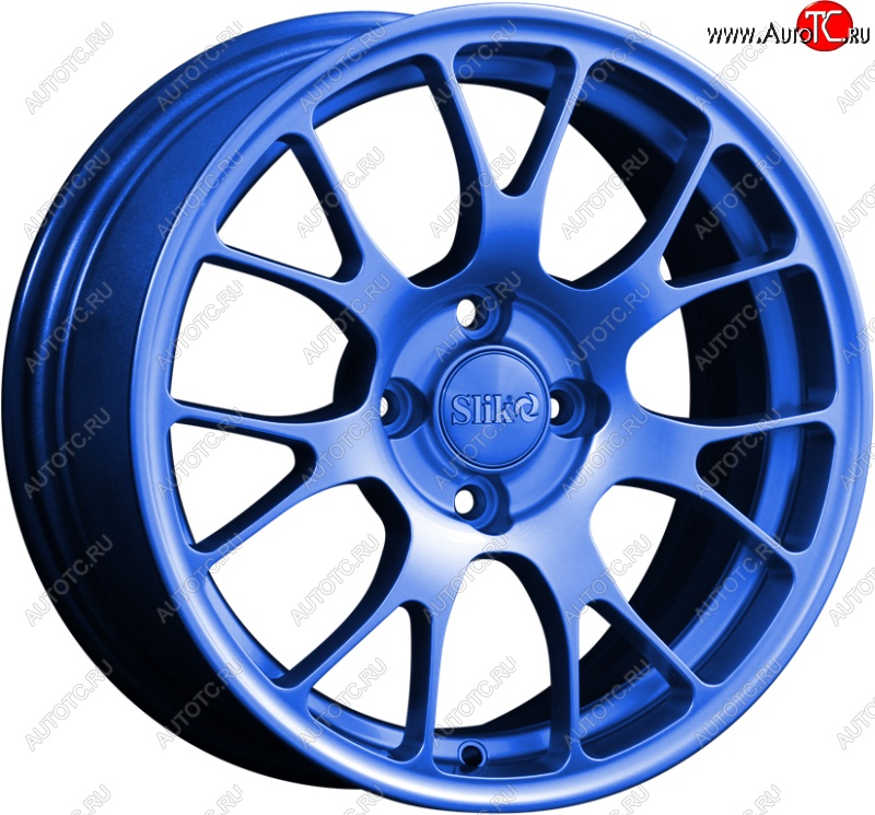 15 249 р. Кованый диск Slik Classik 6.5x15 (Синий)   (Цвет: Синий)  с доставкой в г. Керчь