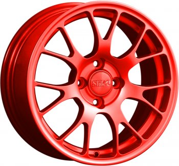 Кованый диск Slik Classik 6.5x15 (RAL 3026 ярко-алый)  (Цвет: RAL 3026 ярко-алый)