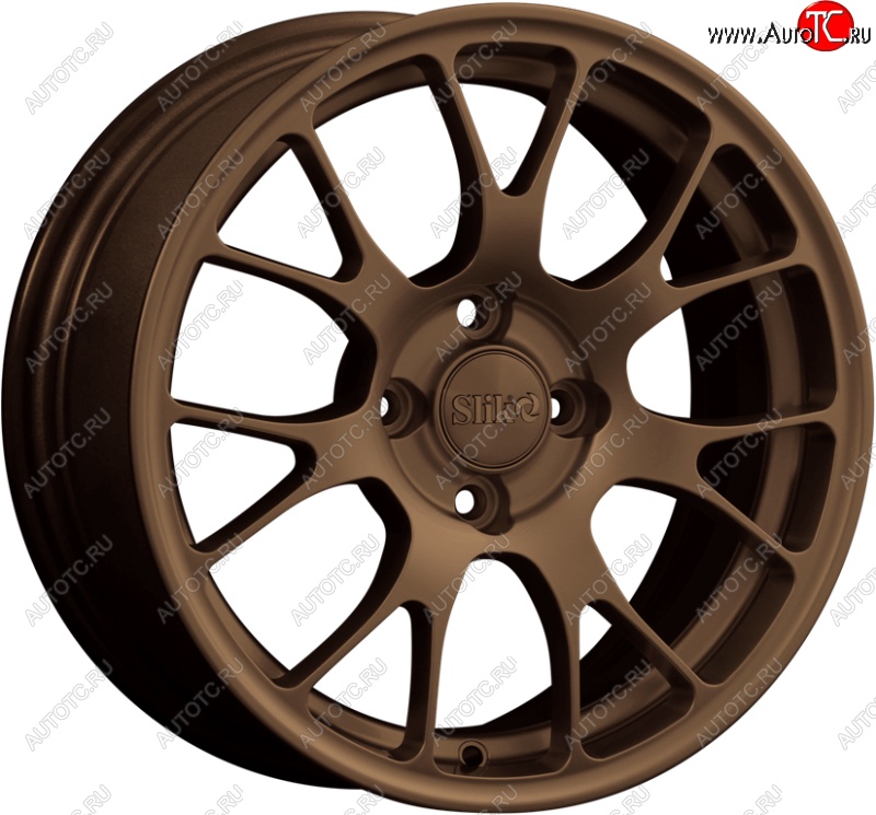 15 249 р. Кованый диск Slik Classik 6.5x15 (Металлик бронза)   (Цвет: Металлик бронза)  с доставкой в г. Керчь