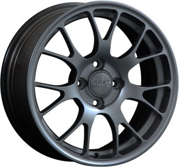 Кованый диск Slik Classik 6.5x15 (Металлик графит глянцевый)  (Цвет: Металлик графит глянцевый)