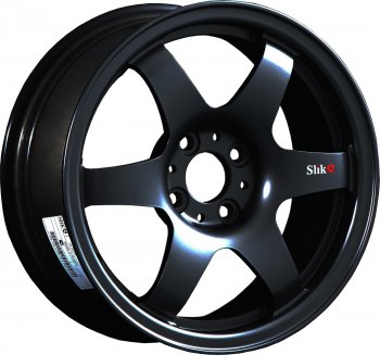 Кованый диск Slik Classik 6x15,5 (Черный глянцевый) 6.5x15/4-5x98-120 D54.1-72.6  (Цвет: Черный глянцевый)