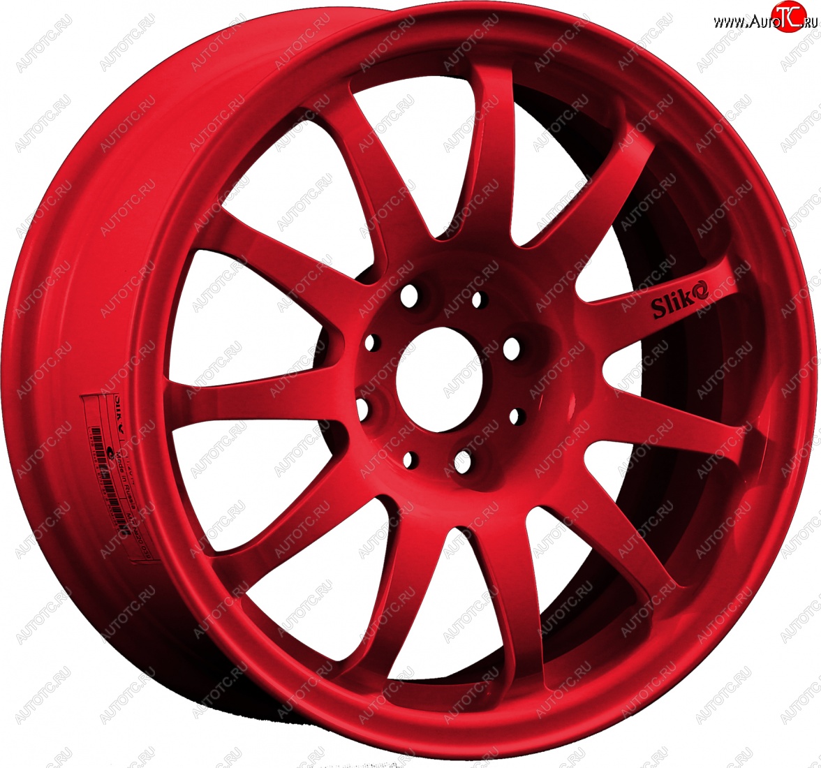 7 899 р. Кованый диск Slik Classik 6.5x15 (Красный)   (Цвет: Красный)  с доставкой в г. Керчь