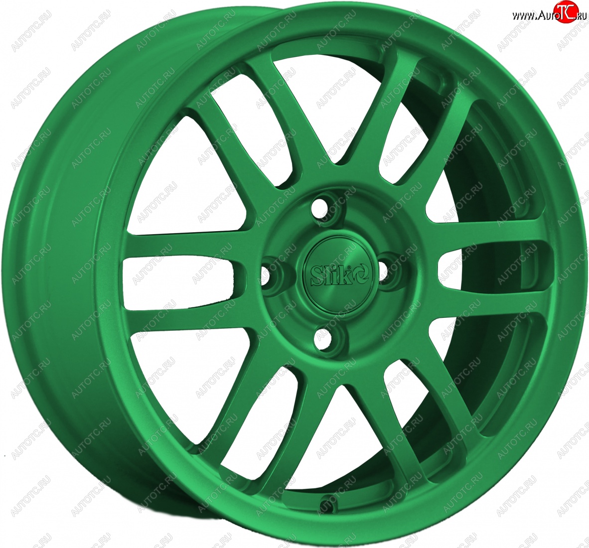 11 899 р. Кованый диск Slik Classik 6.5x15 (Зеленый)   (Цвет: Зеленый)  с доставкой в г. Керчь