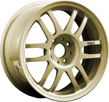 Кованый диск Slik Classik 6.5x15 (Металлик золотой) Audi A3 8LA хэтчбэк 5 дв. рестайлинг (2000-2003) 5x100.0xDIA57.1xET38.0