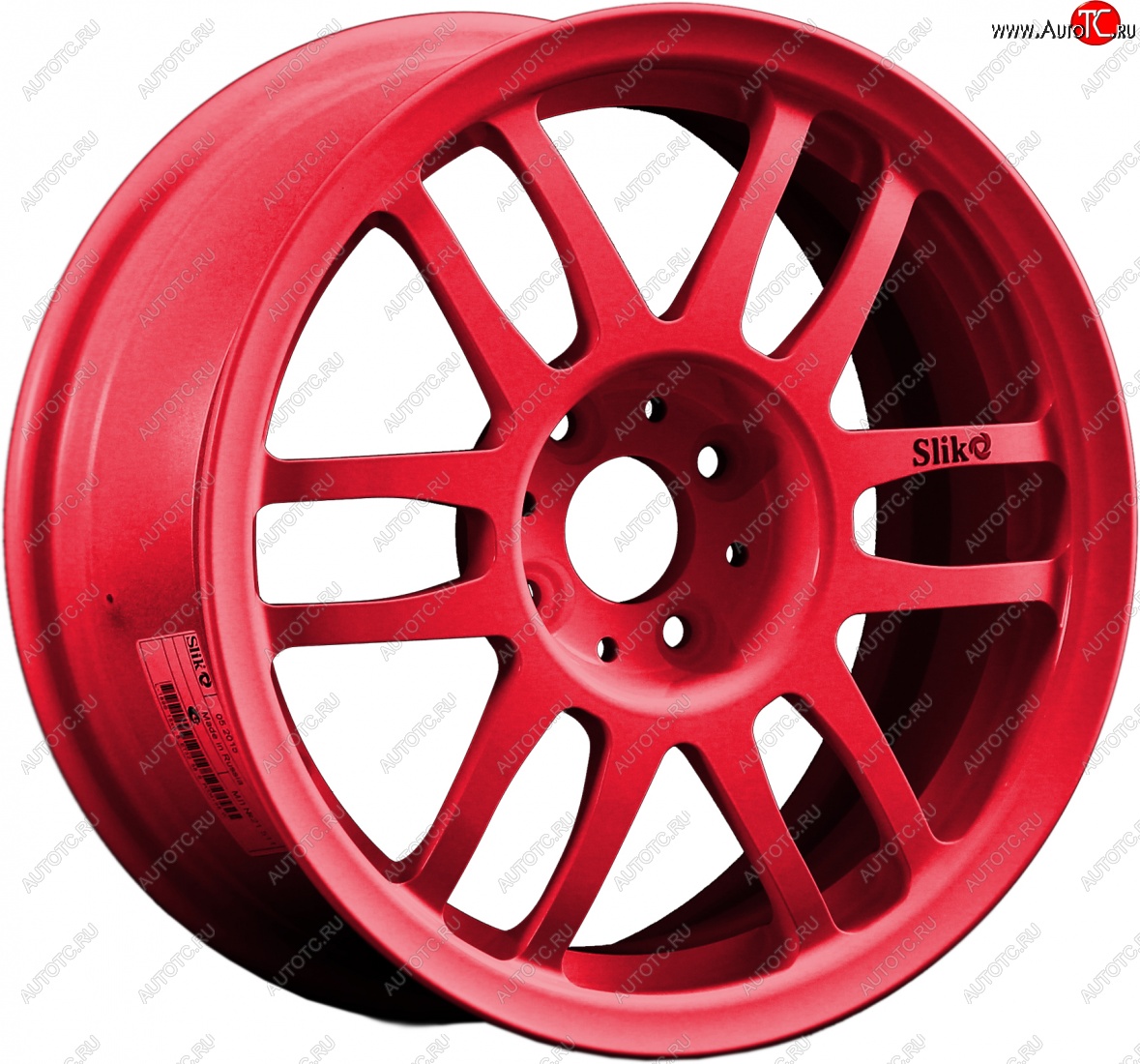 7 899 р. Кованый диск Slik Classik 6.5x15 (Candy красный)   (Цвет: Candy красный)  с доставкой в г. Керчь