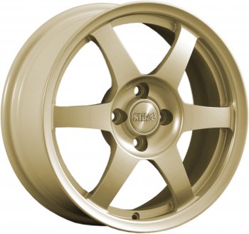Кованый диск Slik Classik 6.5x16 (Металлик золотой) Audi A4 B7 универсал (2004-2009) 5x112.0xDIA57.1xET42.0