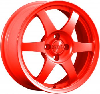 Кованый диск Slik Classik 6.5x16 (RAL 3026 ярко-алый)  (Цвет: RAL 3026 ярко-алый)