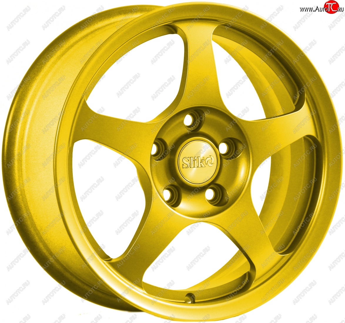 10 999 р. Кованый диск Slik classik R16x6.5 Ярко желтый RAL 1021 (YELLOW) 6.5x16   (Цвет: YELLOW)  с доставкой в г. Керчь