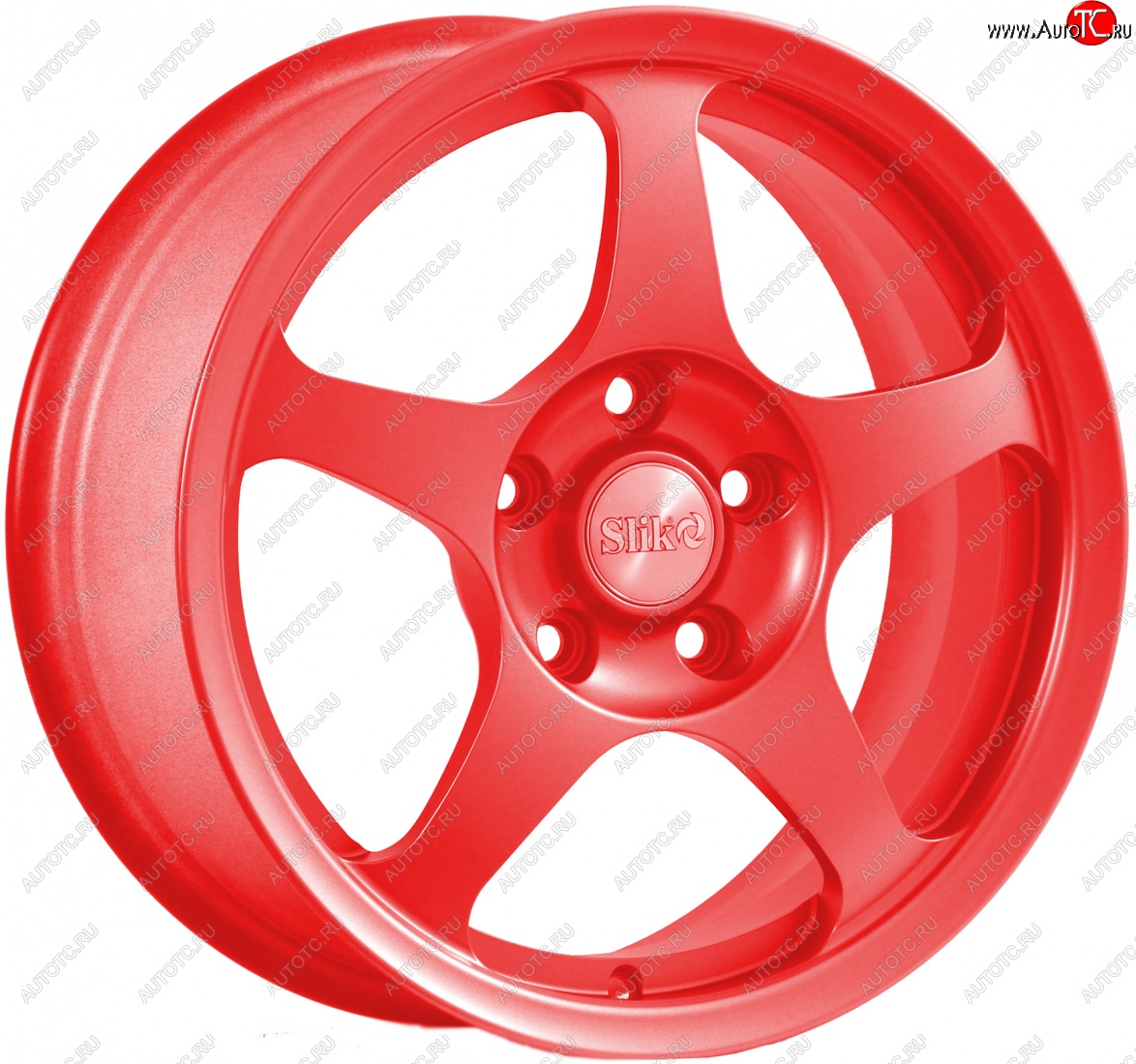 10 999 р. Кованый диск Slik classik R16x6.5 (RAL 3026 ярко алый) 6.5x16   (Цвет: RAL 3026 ярко алый)  с доставкой в г. Керчь