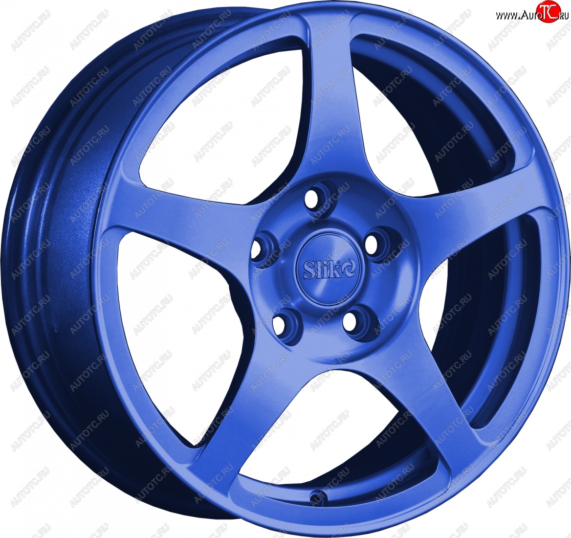 15 249 р. Кованый диск Slik Classic L-193 6.5x16   (Синий (BLUE))  с доставкой в г. Керчь