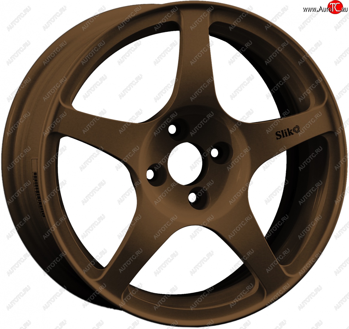 10 599 р. Кованый диск Slik classik R16x6.5 Коньячная бронза. Матовый (MBRZCGN) 6.5x16   (Цвет: MBRZCGN)  с доставкой в г. Керчь