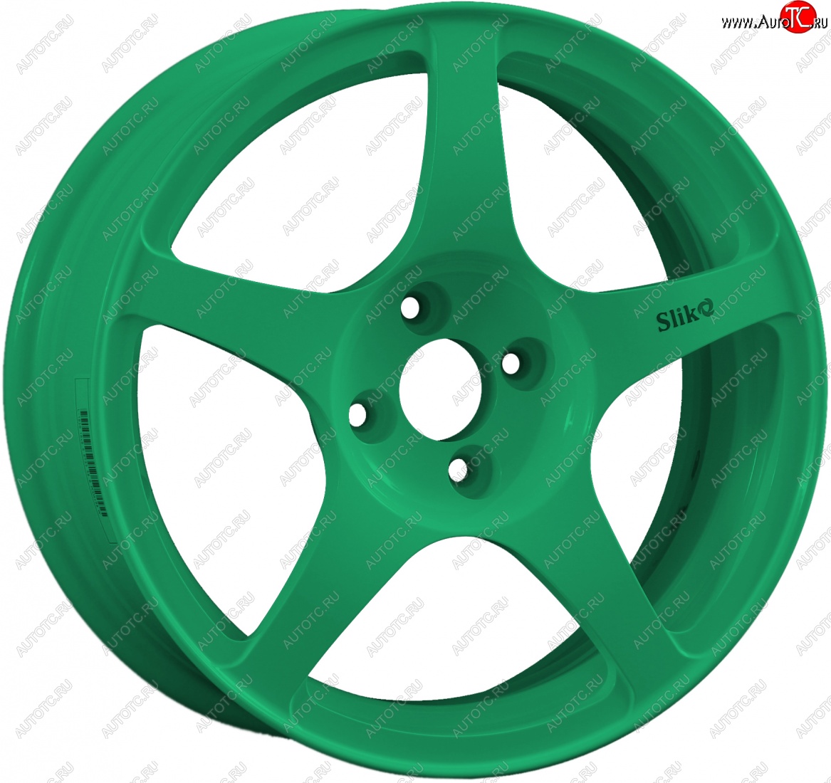 11 049 р. Кованый диск Slik classik R16x6.5 Candy Green изумрудно-зеленый 6.5x16   (Цвет: Candy Green изумрудно-зеленый 6.5x16)  с доставкой в г. Керчь