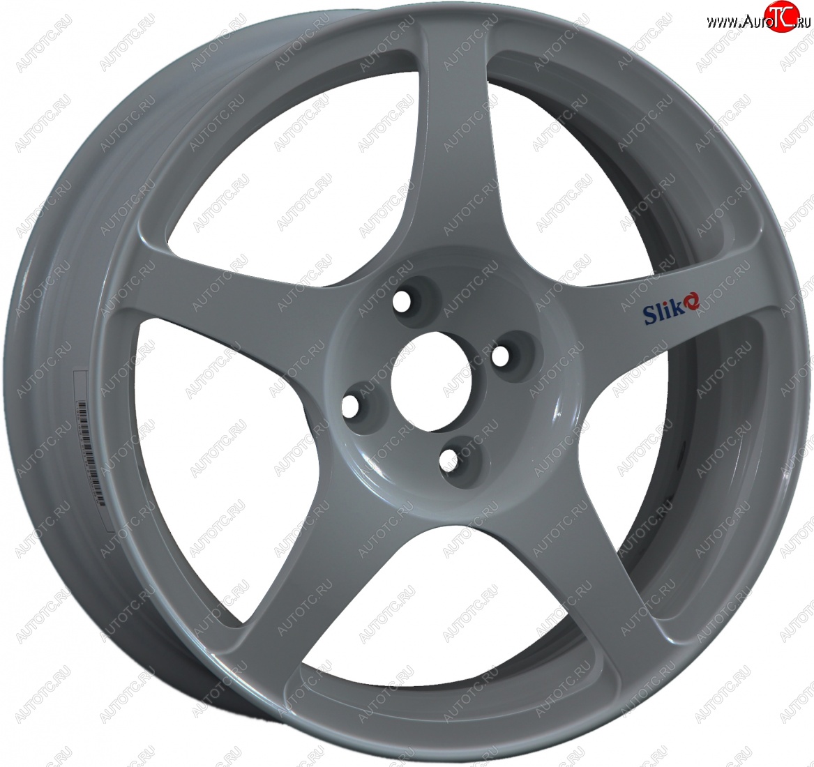 10 349 р. Кованый диск Slik classik R16x6.5 Серебристый тёмный (S25) 6.5x16   (Цвет: S25)  с доставкой в г. Керчь