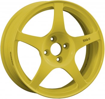 Кованый диск Slik classik R16x6.5 Ярко желтый RAL 1021 (YELLOW) 6.5x16  (Цвет: YELLOW)