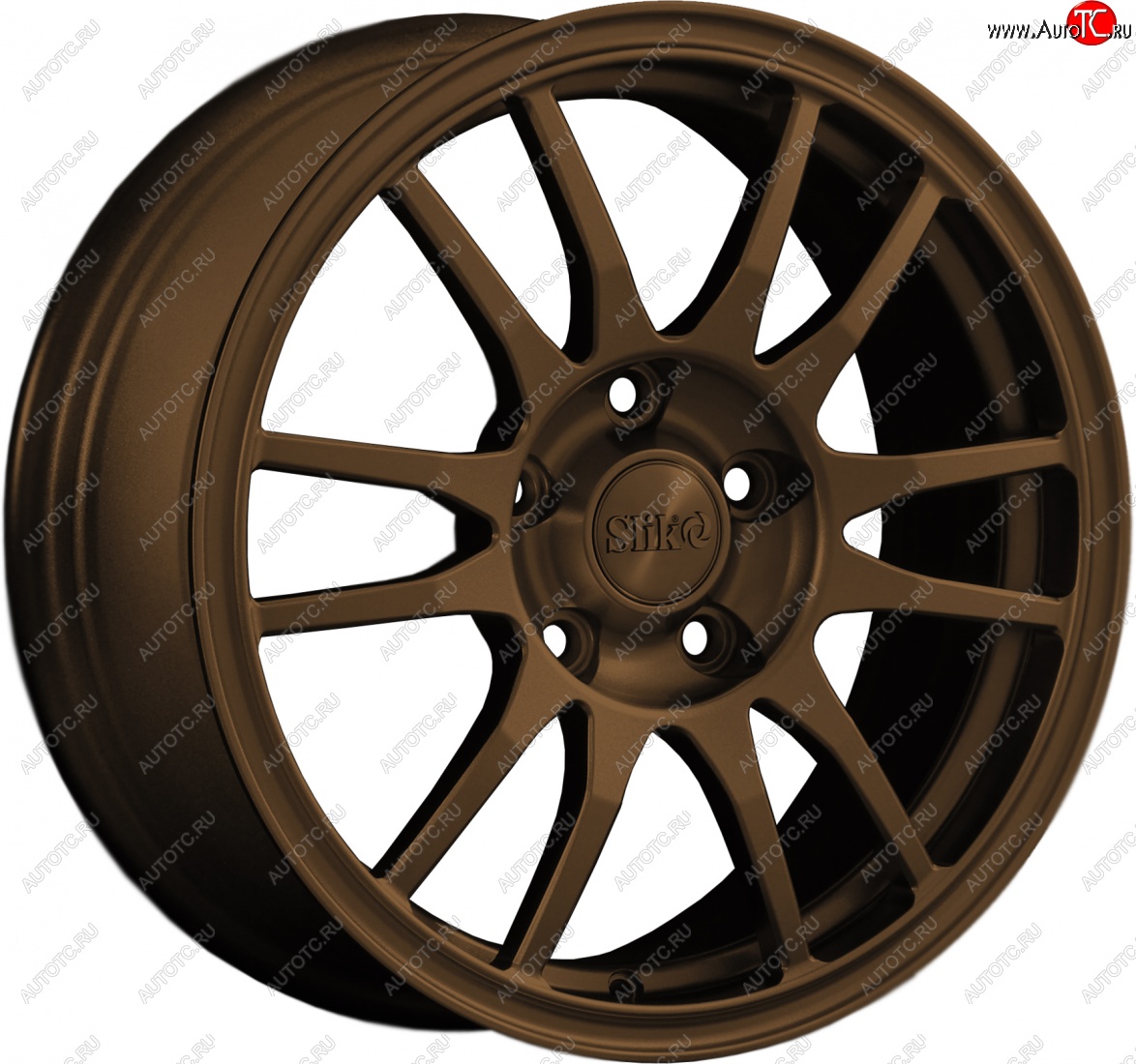 12 949 р. Кованый диск Slik classik R16x6.5 Коньячная бронза. Глянец (BRZCGN) 6.5x16 Opel Antara (2006-2010) 5x115.0xDIA70.3xET46.0 (Цвет: BRZCGN)
