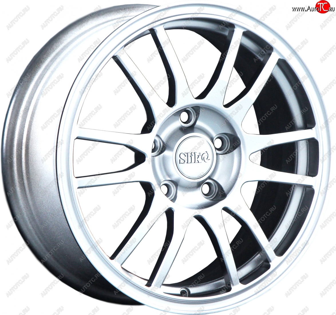 12 949 р. Кованый диск Slik classik R16x6.5 Белый (W) 6.5x16   (Цвет: W)  с доставкой в г. Керчь