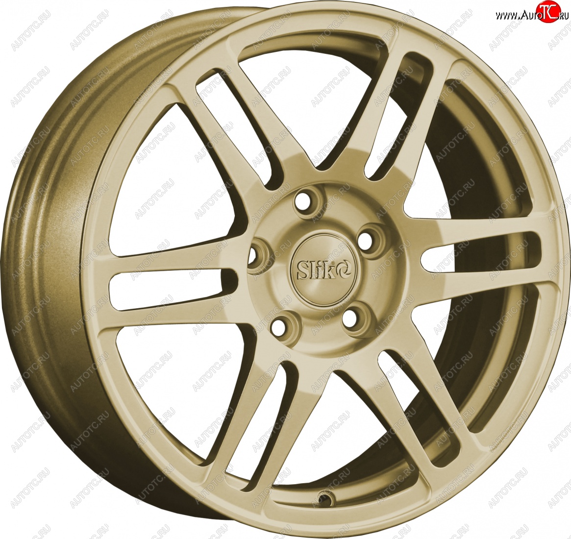12 949 р. Кованый диск Slik classik R16x6.5 Золотой (G) 6.5x16 Brilliance H230 седан (2015-2017) 5x100.0xDIA57.1xET35.0 (Цвет: G)