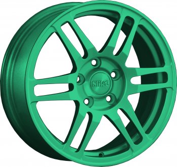 Кованый диск Slik classik R16x6.5 Candy Green изумрудно-зеленый 6.5x16  (Цвет: Candy Green изумрудно-зеленый 6.5x16)