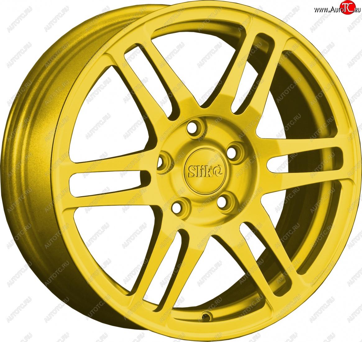 12 949 р. Кованый диск Slik classik R16x6.5 Candy YELLOW ярко-желтый 6.5x16   (Цвет: Candy YELLOW ярко-желтый 6.5x16)  с доставкой в г. Керчь