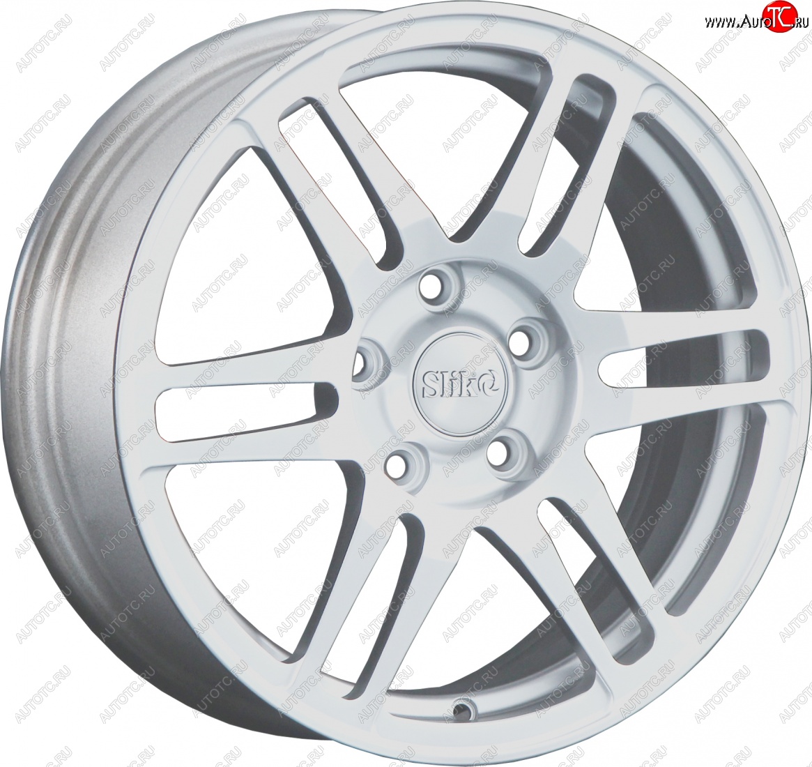 12 949 р. Кованый диск Slik classik R16x6.5 Белый (W) 6.5x16   (Цвет: W)  с доставкой в г. Керчь