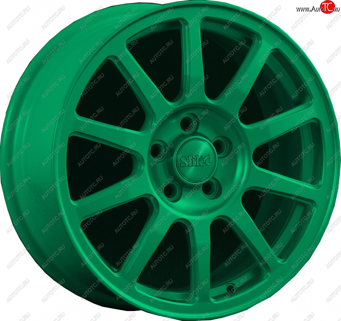 18 999 р. Кованый диск Slik classik R16x6.5 Candy Green изумрудно-зеленый 6.5x16   (Цвет: Candy Green изумрудно-зеленый 6.5x16)  с доставкой в г. Керчь