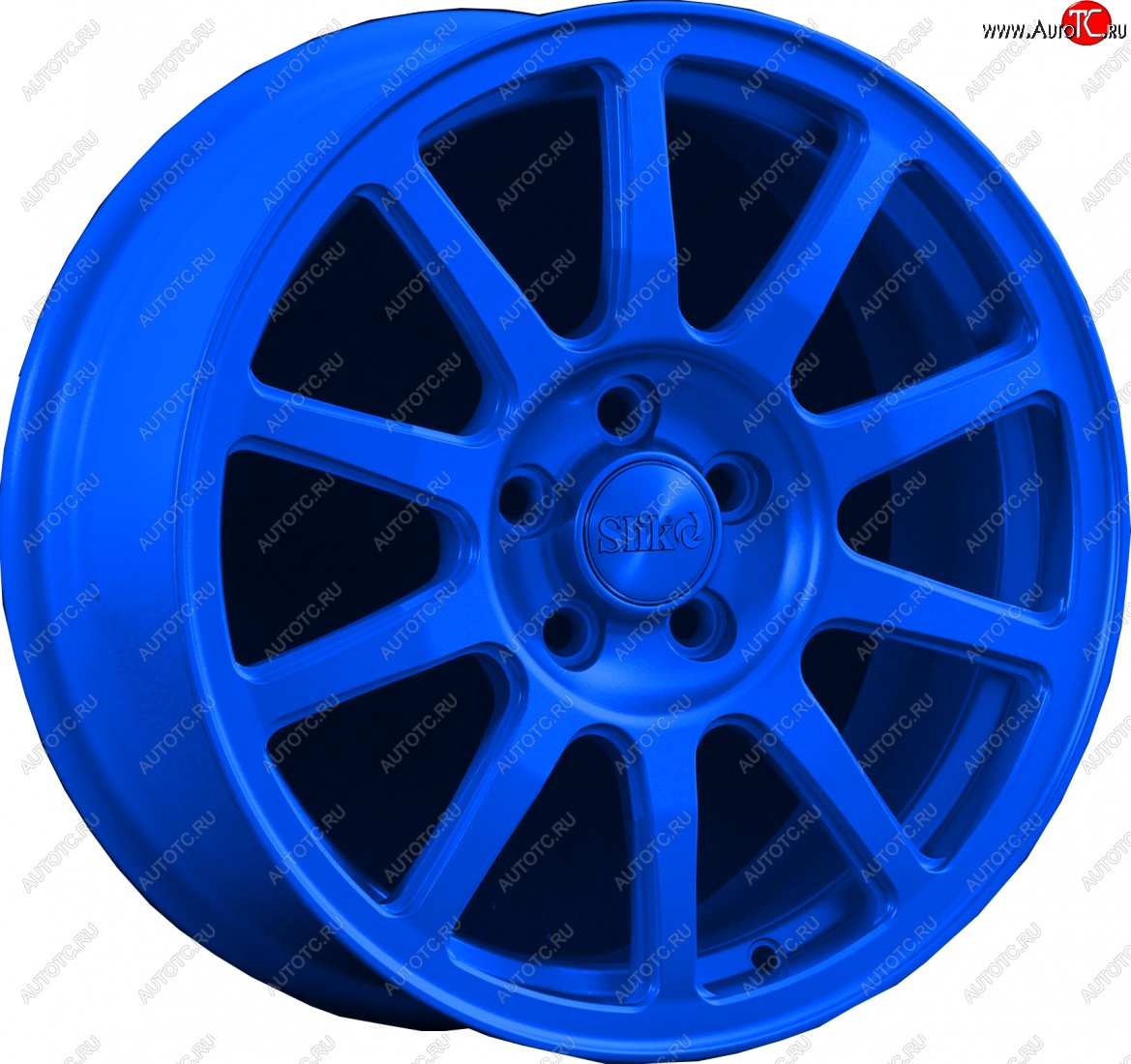 18 999 р. Кованый диск Slik classik R16x6.5 Candy BLUE синий 6.5x16   (Цвет: Candy BLUE синий 6.5x16)  с доставкой в г. Керчь