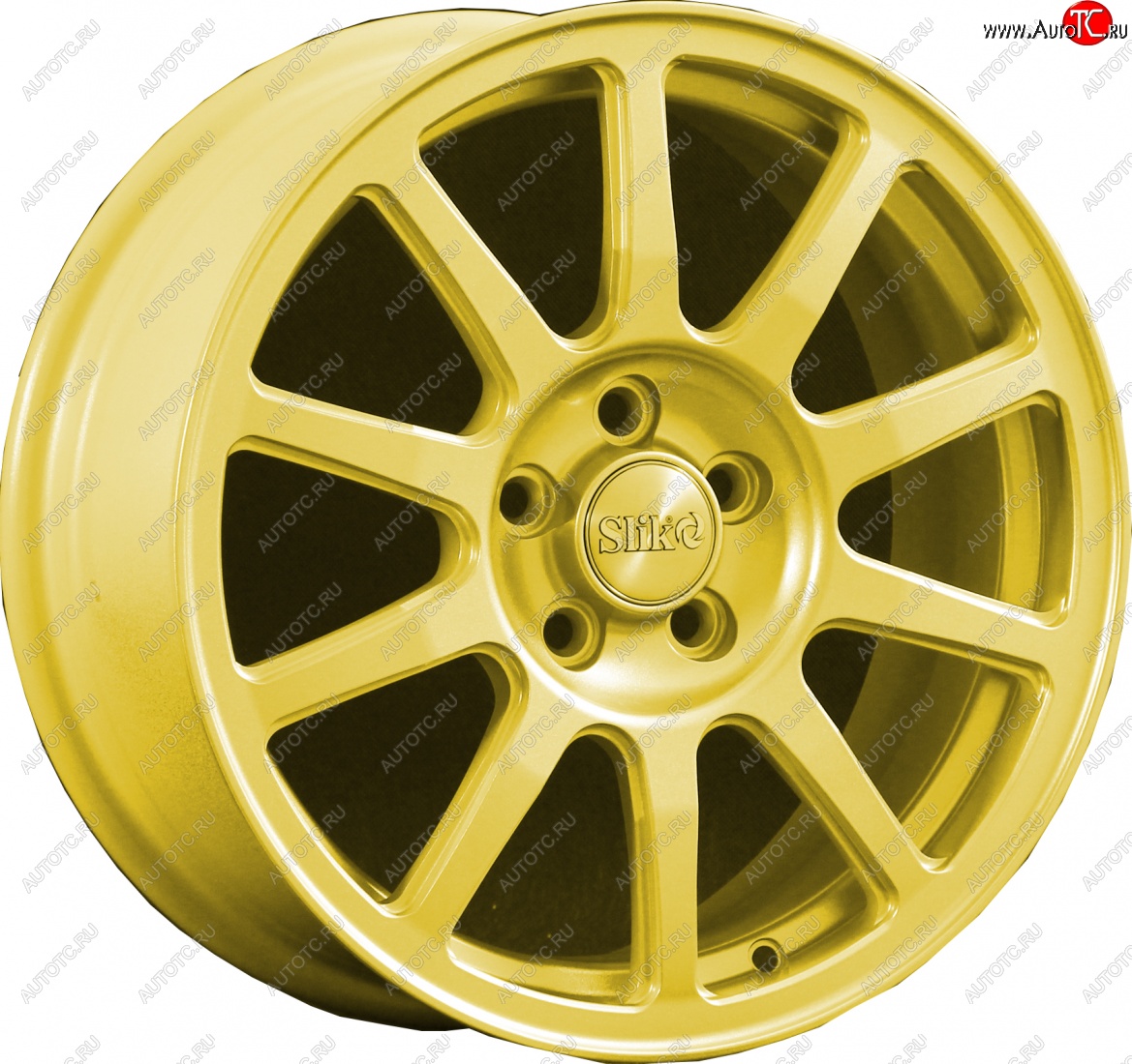 18 999 р. Кованый диск Slik classik R16x6.5 Ярко желтый RAL 1021 (YELLOW) 6.5x16   (Цвет: YELLOW)  с доставкой в г. Керчь