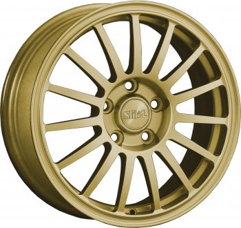 Кованый диск Slik classik R16x6.5 Золотой (G) 6.5x16 Audi A4 B7 универсал (2004-2009) 5x112.0xDIA57.1xET42.0
