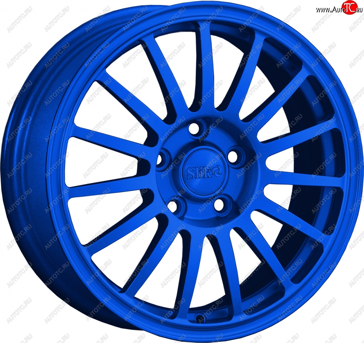 15 249 р. Кованый диск Slik classik R16x6.5 Candy BLUE синий 6.5x16   (Цвет: Candy BLUE синий 6.5x16)  с доставкой в г. Керчь