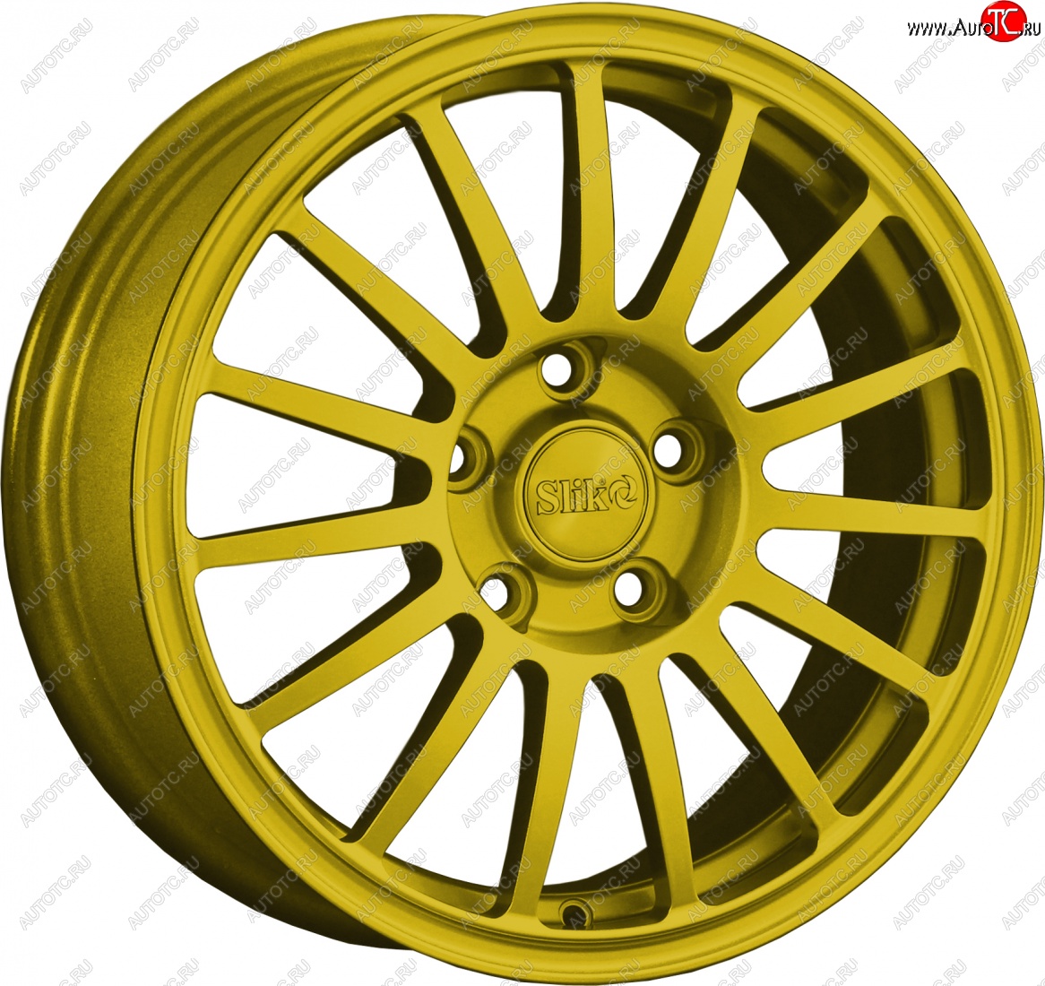 15 249 р. Кованый диск Slik classik R16x6.5 Candy YELLOW ярко-желтый 6.5x16   (Цвет: Candy YELLOW ярко-желтый 6.5x16)  с доставкой в г. Керчь