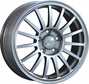 Кованый диск Slik classik R16x6.5 Серебристый тёмный (S25) 6.5x16  (Цвет: S25)
