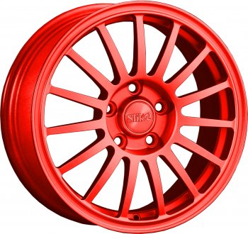 Кованый диск Slik classik R16x6.5 RAL 3026 ярко-алый (3026) 6.5x16  (Цвет: 3026)