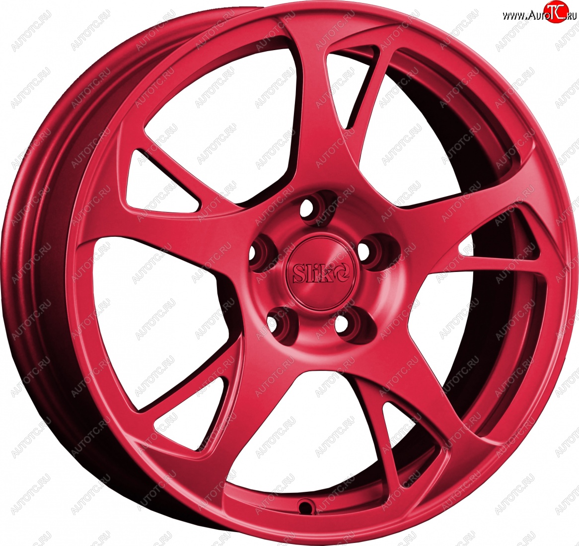 10 999 р. Кованый диск Slik classik R16x6.5 Candy RUBIN рубиновый 6.5x16   (Цвет: Candy RUBIN рубиновый 6.5x16)  с доставкой в г. Керчь