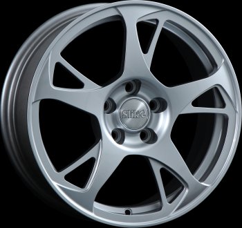 Кованый диск Slik classik R16x6.5 Серебристый светлый (S16) 6.5x16 Лада Приора 2171 универсал дорестайлинг  (2008-2014) 4x98.0xDIA58.6xET37.0