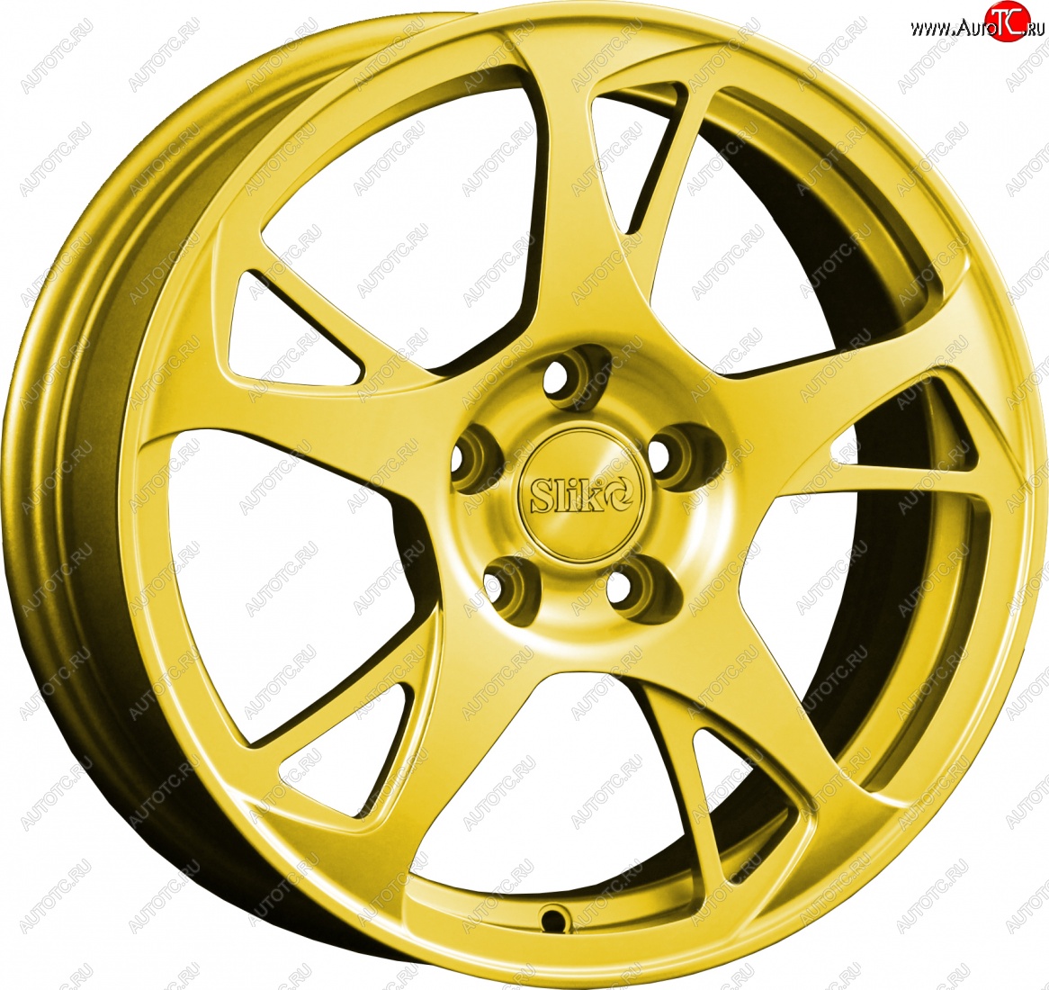 10 999 р. Кованый диск Slik classik R16x6.5 Ярко желтый RAL 1021 (YELLOW) 6.5x16   (Цвет: YELLOW)  с доставкой в г. Керчь