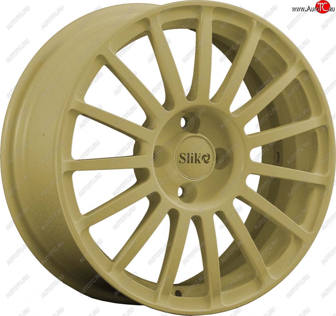 18 999 р. Кованый диск Slik classik R16x6.5 Золотой (G) 6.5x16 Renault Duster HS дорестайлинг (2010-2015) 5x114.3xDIA66.1xET47.0 (Цвет: G)