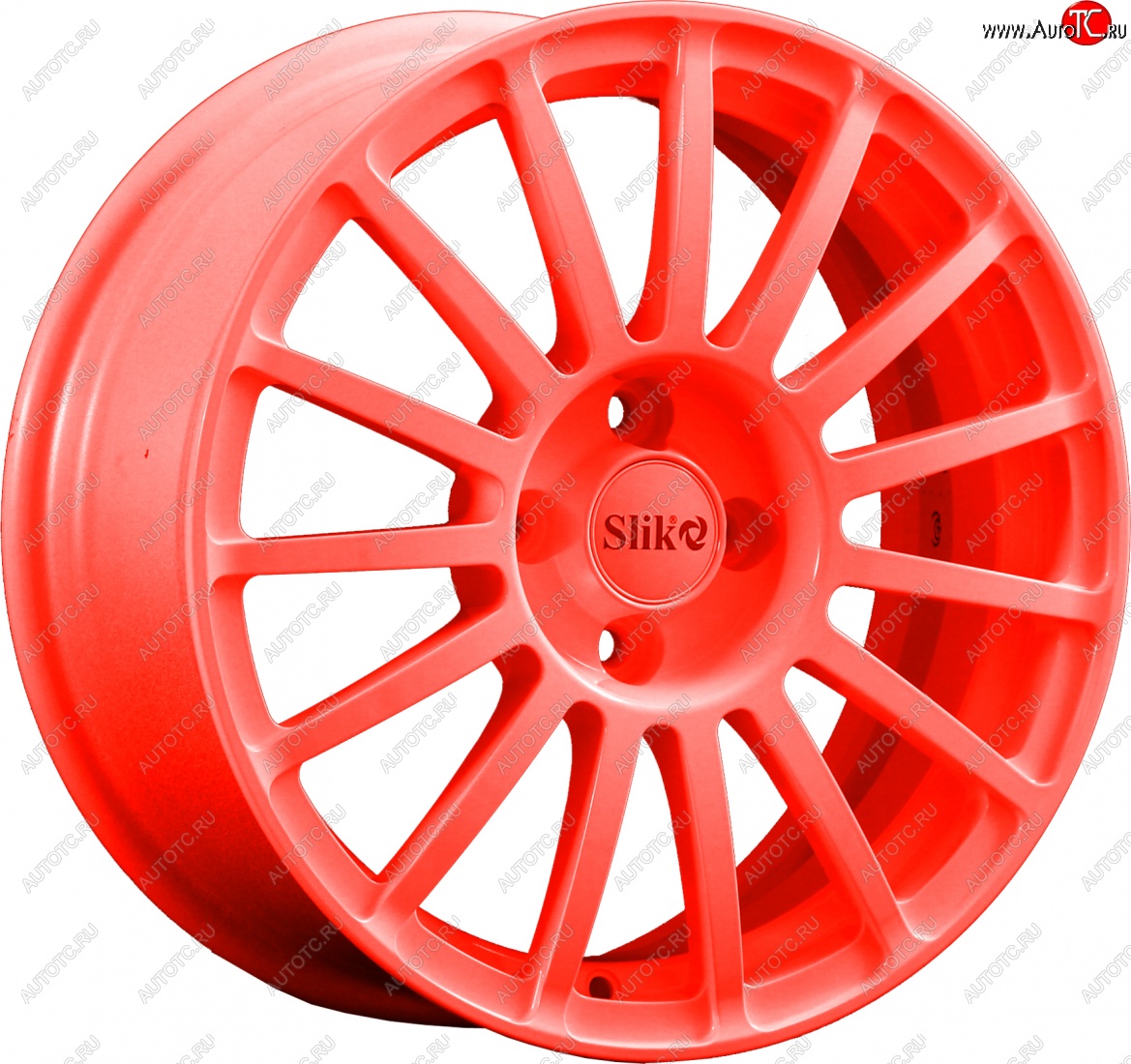 18 999 р. Кованый диск Slik classik R16x6.5 Candy алый 6.5x16   (Цвет: Candy алый 6.5x16)  с доставкой в г. Керчь