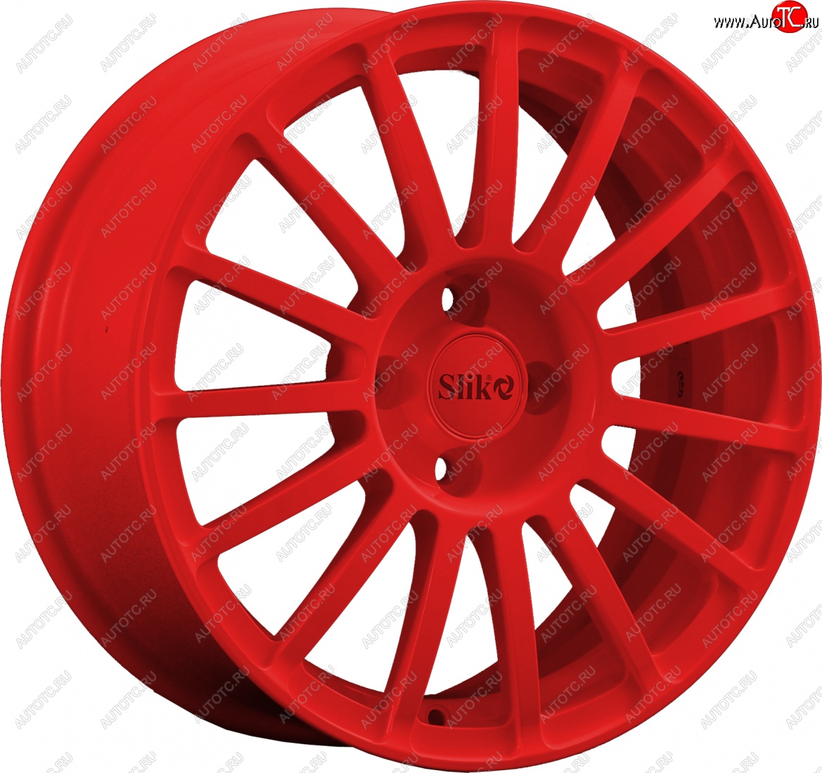 18 999 р. Кованый диск Slik classik R16x6.5 Candy RED красный 6.5x16   (Цвет: Candy RED красный 6.5x16)  с доставкой в г. Керчь