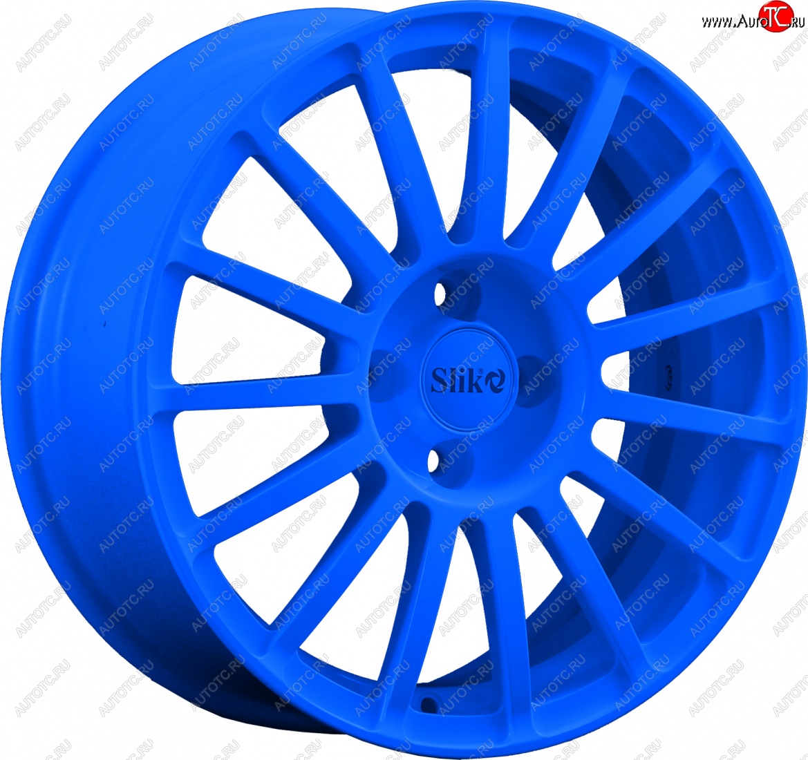 18 999 р. Кованый диск Slik classik R16x6.5 Candy BLUE синий 6.5x16   (Цвет: Candy BLUE синий 6.5x16)  с доставкой в г. Керчь