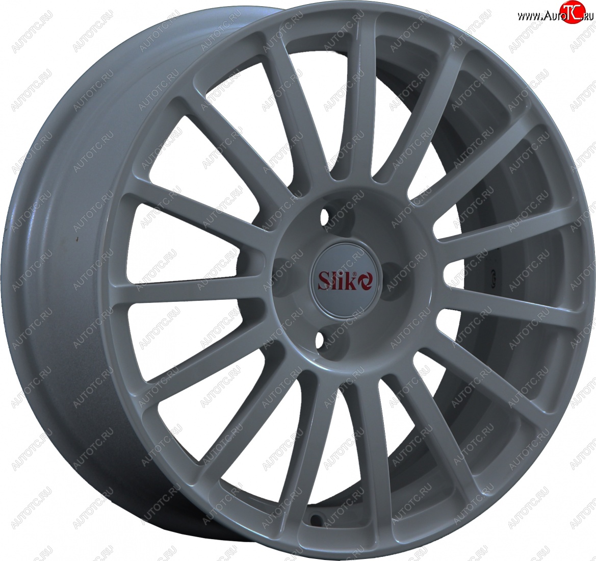 18 999 р. Кованый диск Slik classik R16x6.5 Серебристый тёмный (S25) 6.5x16   (Цвет: S25)  с доставкой в г. Керчь