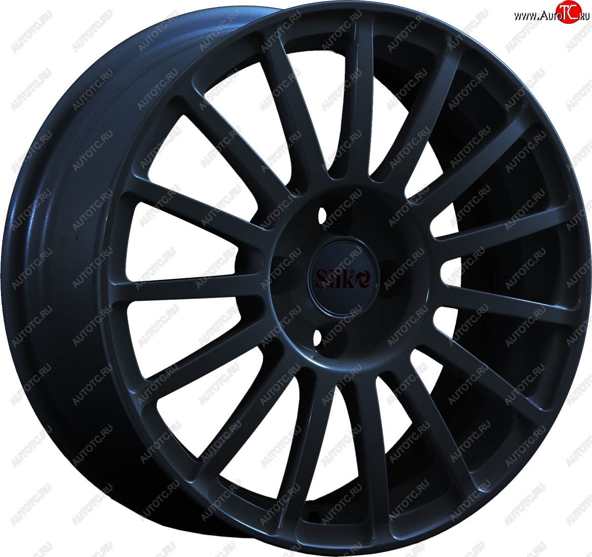 18 999 р. Кованый диск Slik classik R16x6.5 Черный матовый (MB) 6.5x16   (Цвет: MB)  с доставкой в г. Керчь